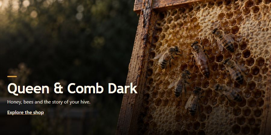 Queen & Comb Dark